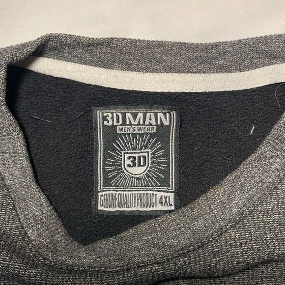 Gray Sweater for Men - Picture 4 of 4